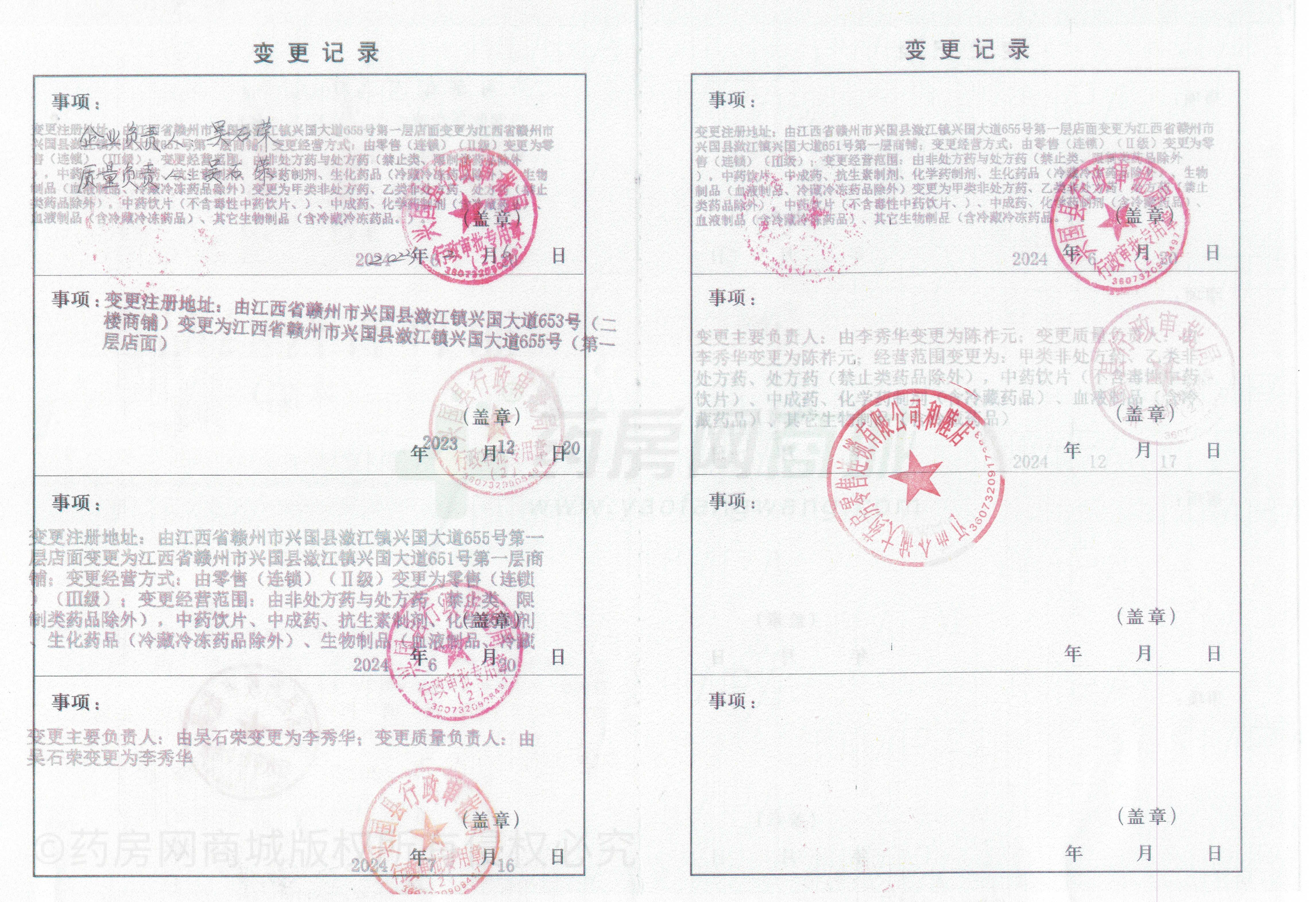 藥品經(jīng)營(yíng)許可證