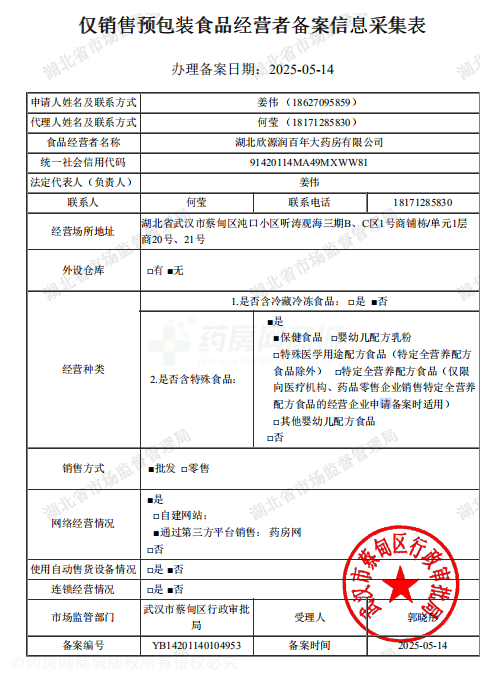 食品經(jīng)營(yíng)許可證