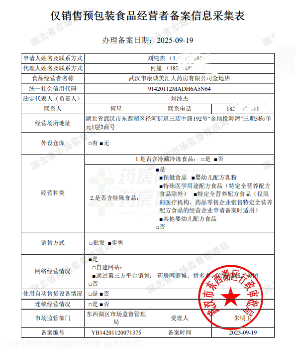 食品經(jīng)營許可證