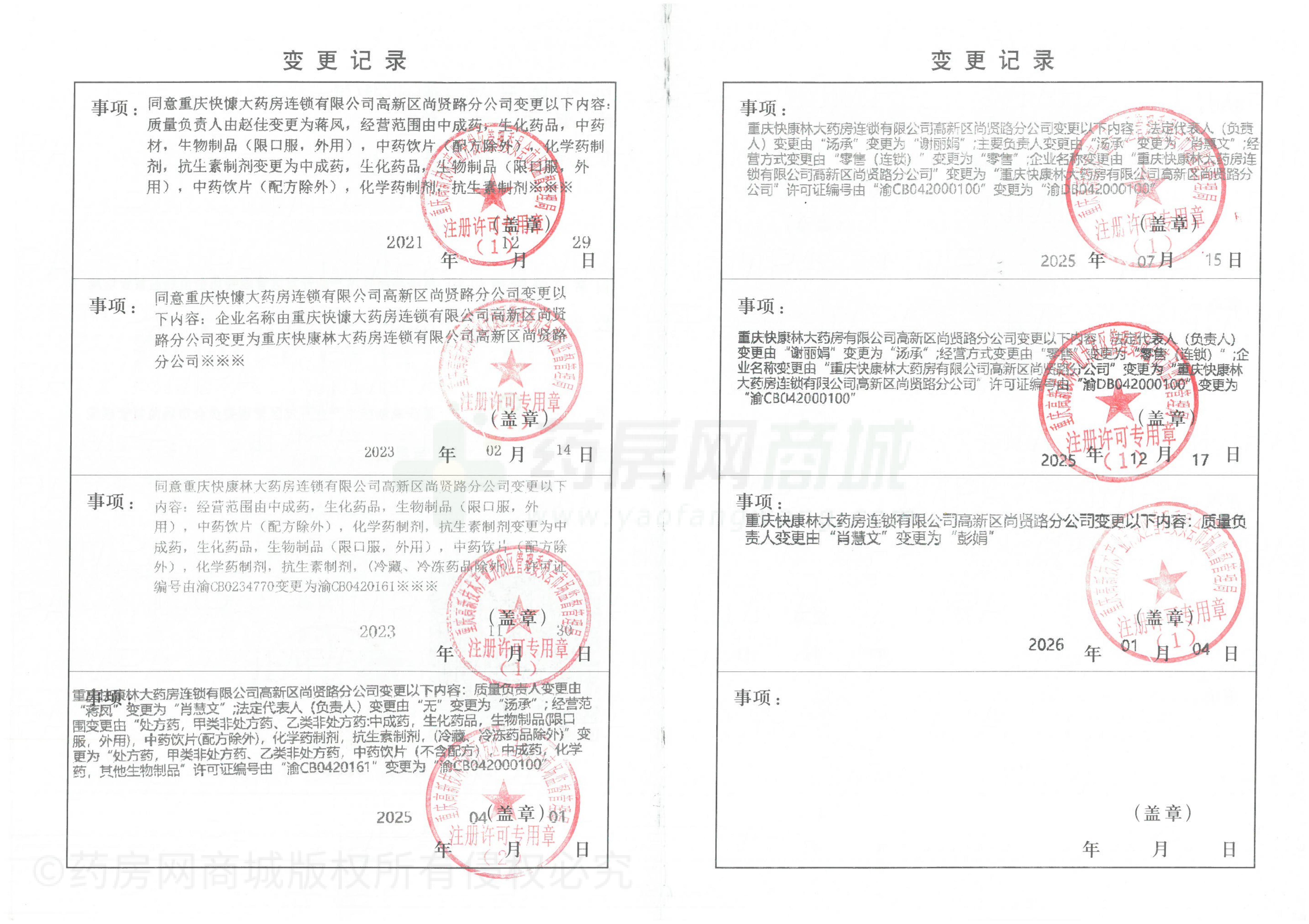 藥品經(jīng)營(yíng)許可證