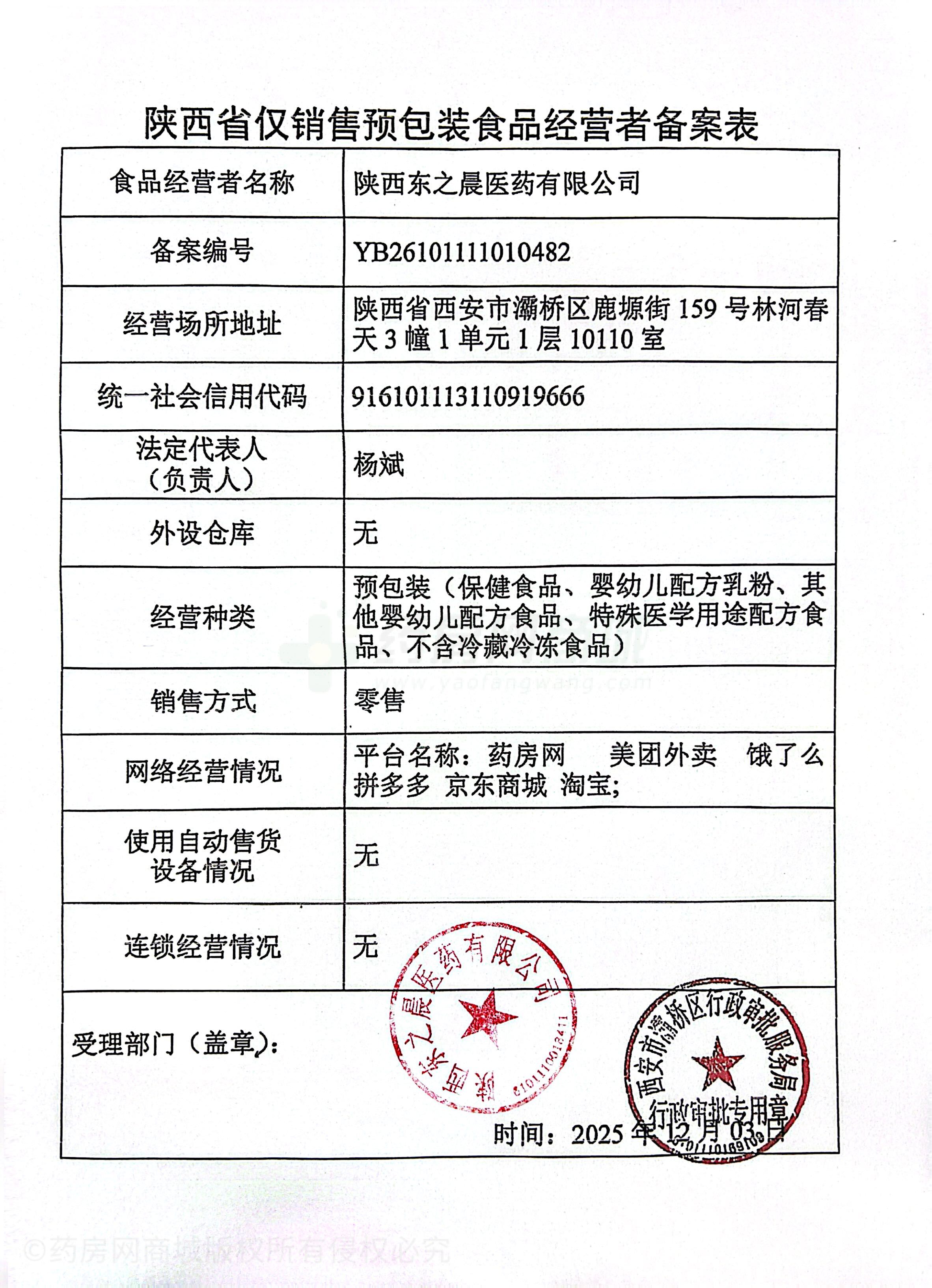 食品經(jīng)營許可證