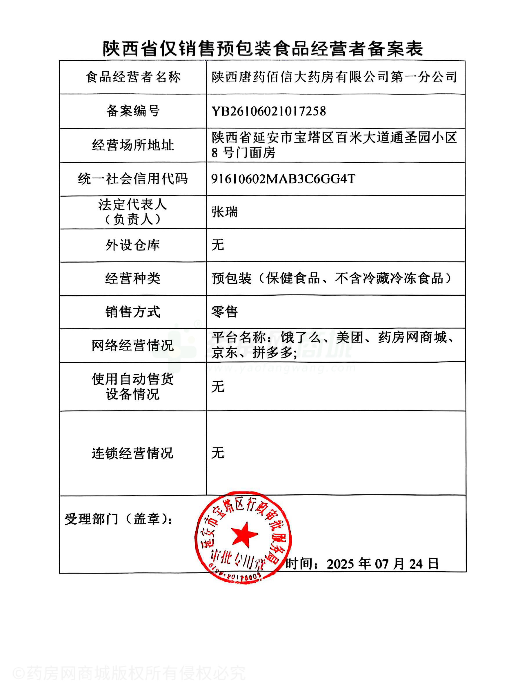 食品經(jīng)營許可證
