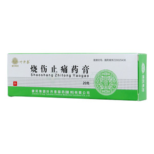 叶开泰 烧伤止痛药膏 叶开泰国药