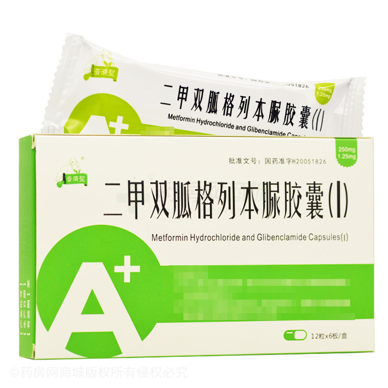 維夷 二甲雙胍格列本脲膠囊(Ⅰ) - 山西三晉