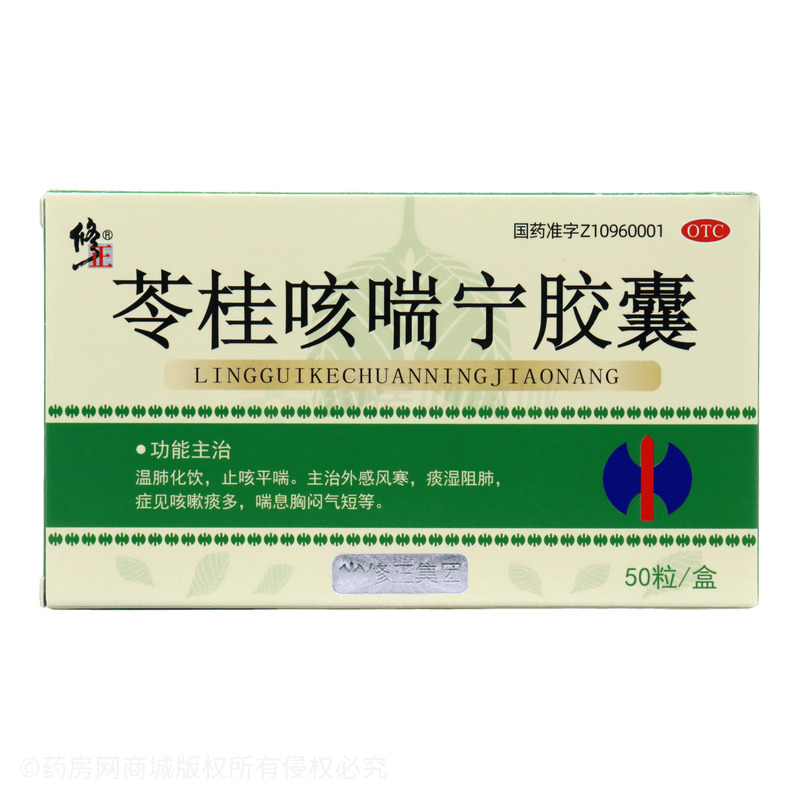 修正 苓桂咳喘寧膠囊 - 河南濟世