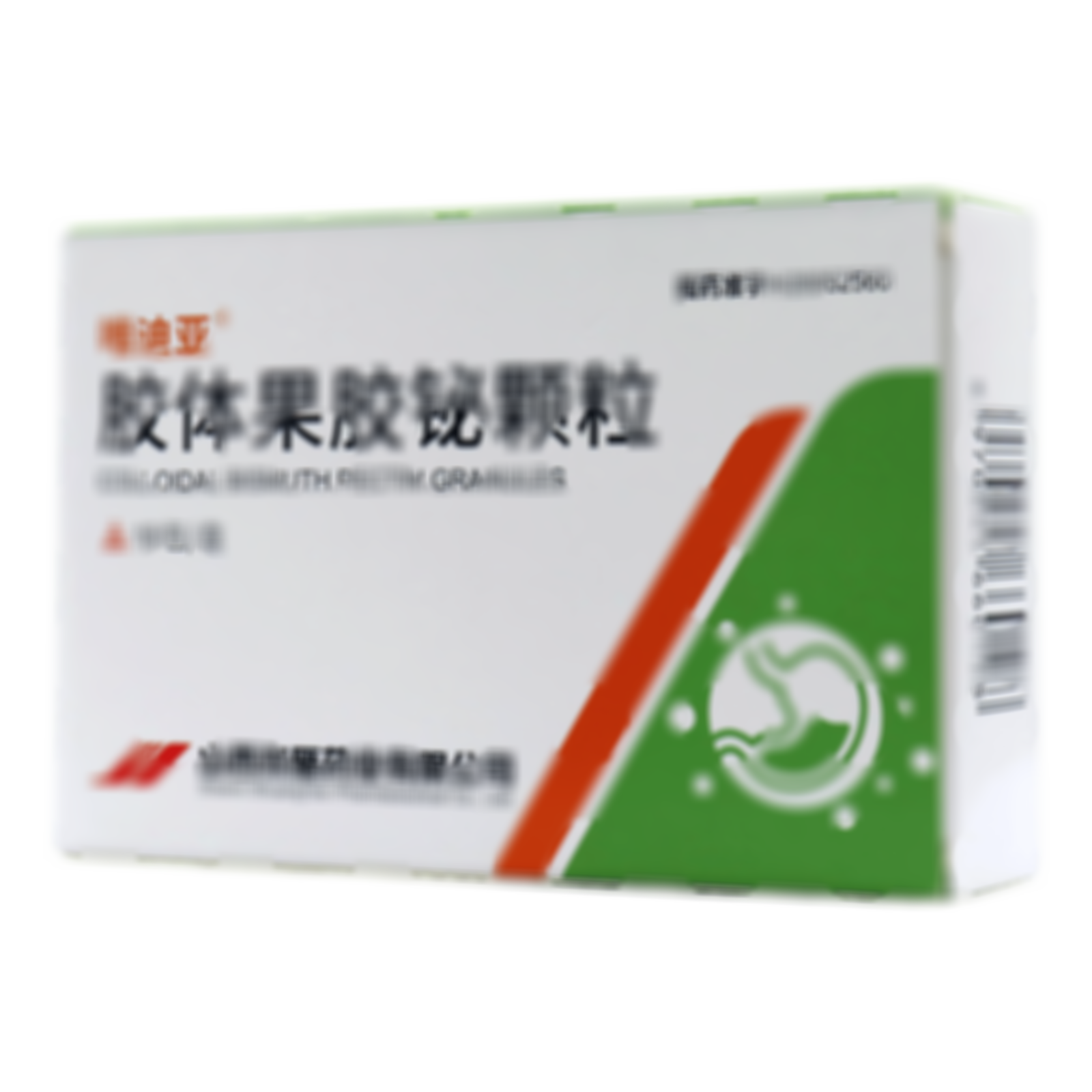 膠體果膠鉍顆粒