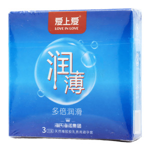 愛上愛·多倍潤滑·光面型·天然橡膠膠乳男用避孕套價格(愛上愛·多倍潤滑·光面型·天然橡膠膠乳男用避孕套多少錢)