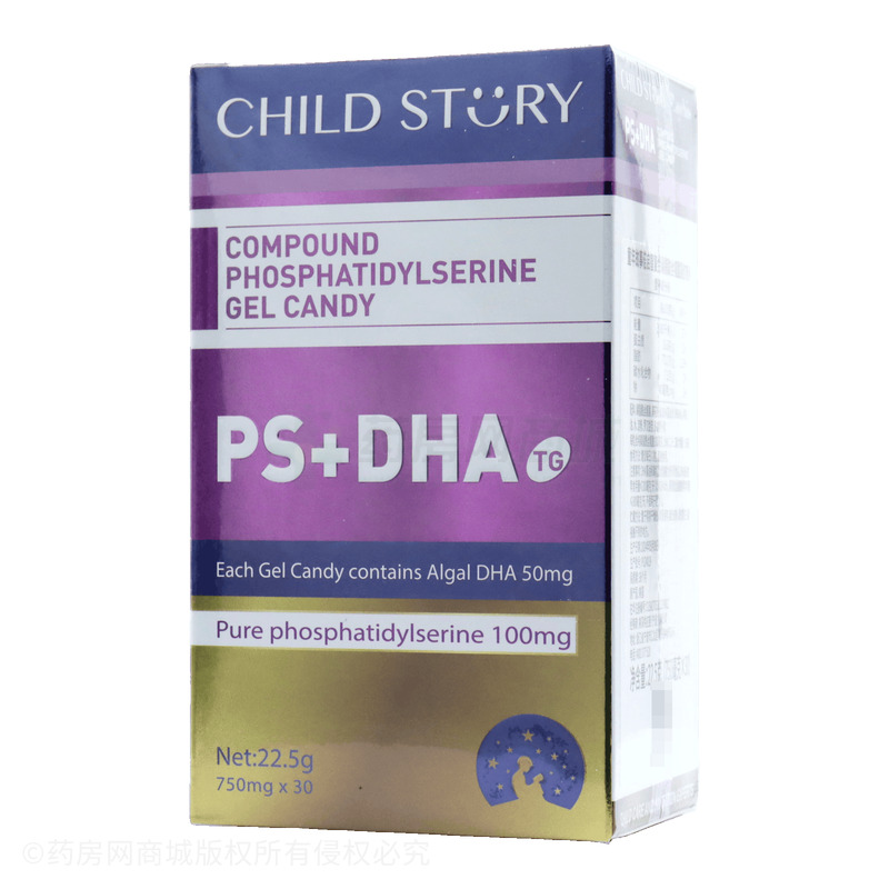 童年故事倍啟智復合磷脂酰絲氨酸凝膠糖果 - Child Story LLC
