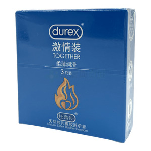 杜蕾斯·激情裝·無色透明·有香味·平面型·天然膠乳橡膠避孕套(青島倫敦杜蕾斯有限公司)