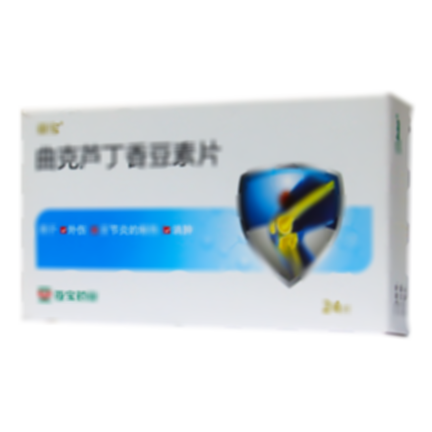 曲克蘆丁香豆素片