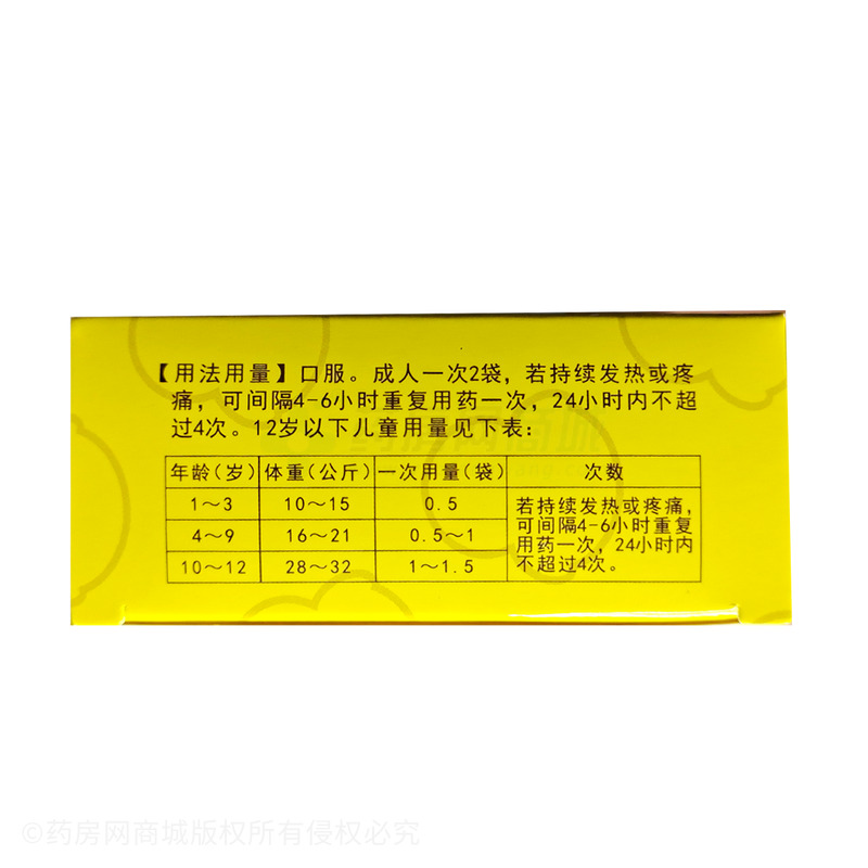 快童 對乙酰氨基酚顆粒 - 山西國潤