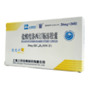 奧思平 鹽酸度洛西汀腸溶膠囊(上海上藥中西制藥有限公司)-中西制藥