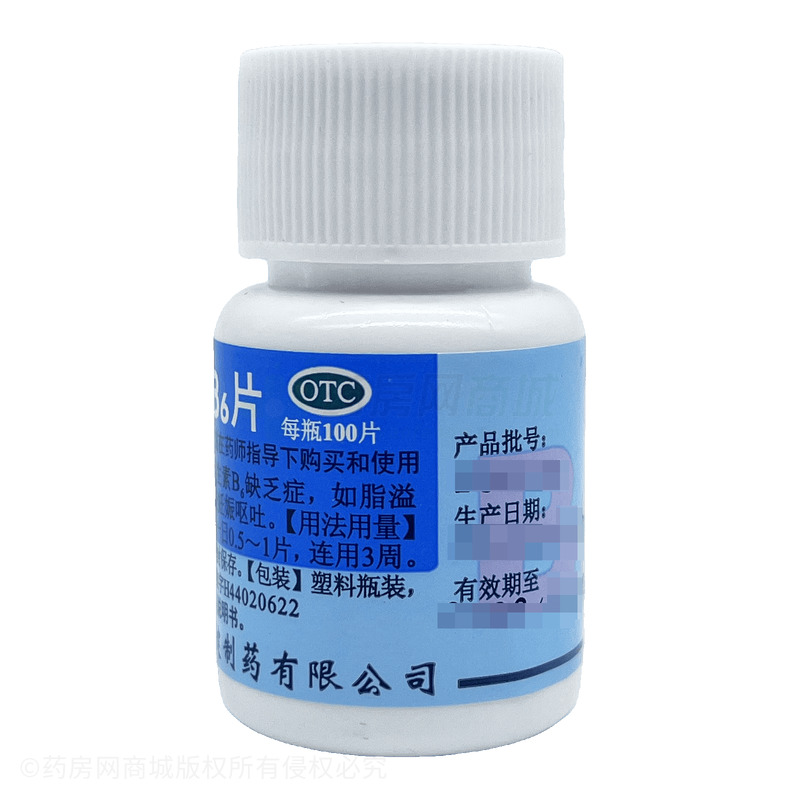 維生素B6片 - 廣東恒健