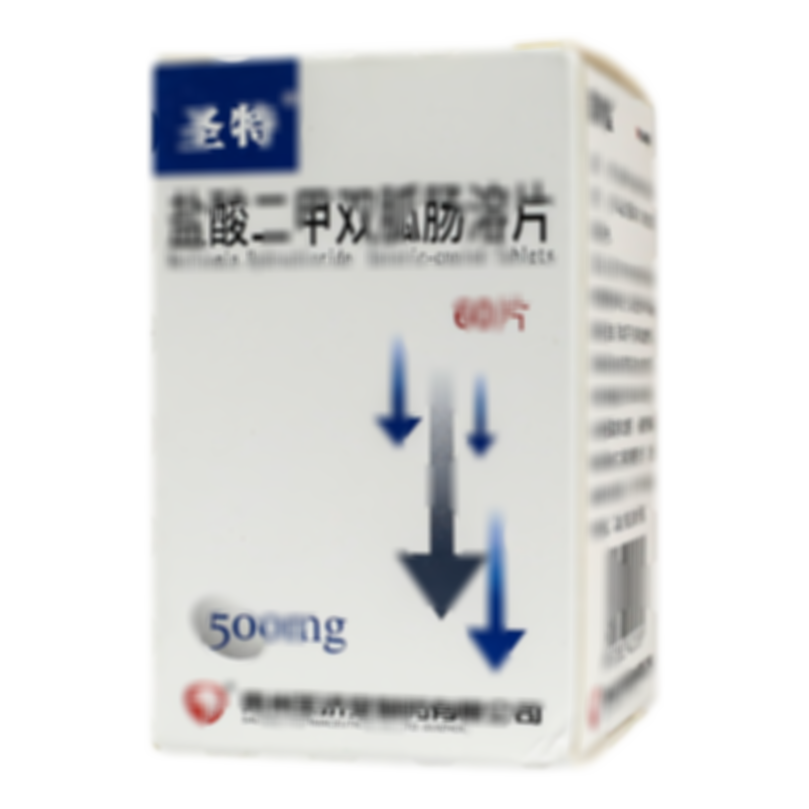 鹽酸二甲雙胍腸溶片