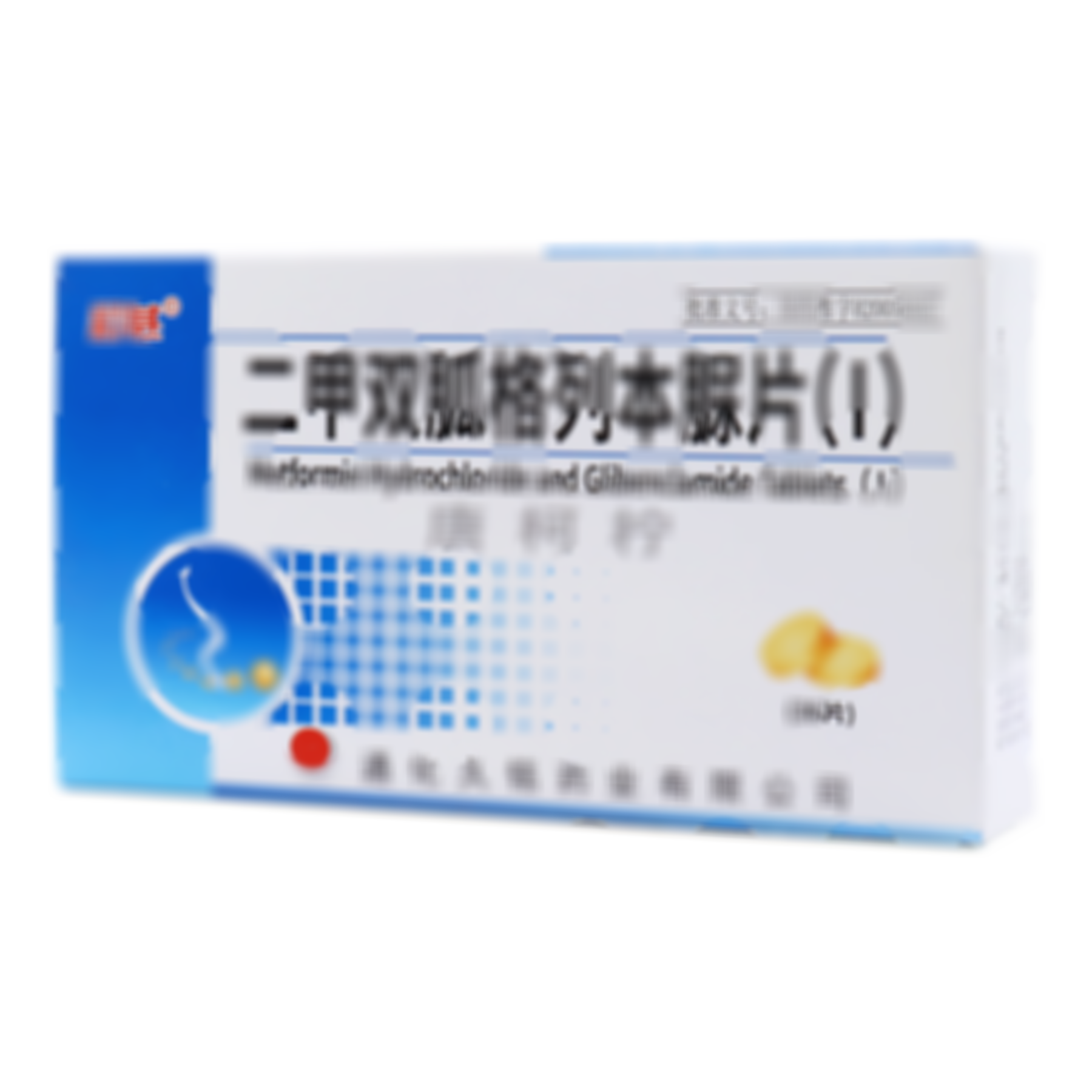 二甲雙胍格列本脲片(Ⅰ)