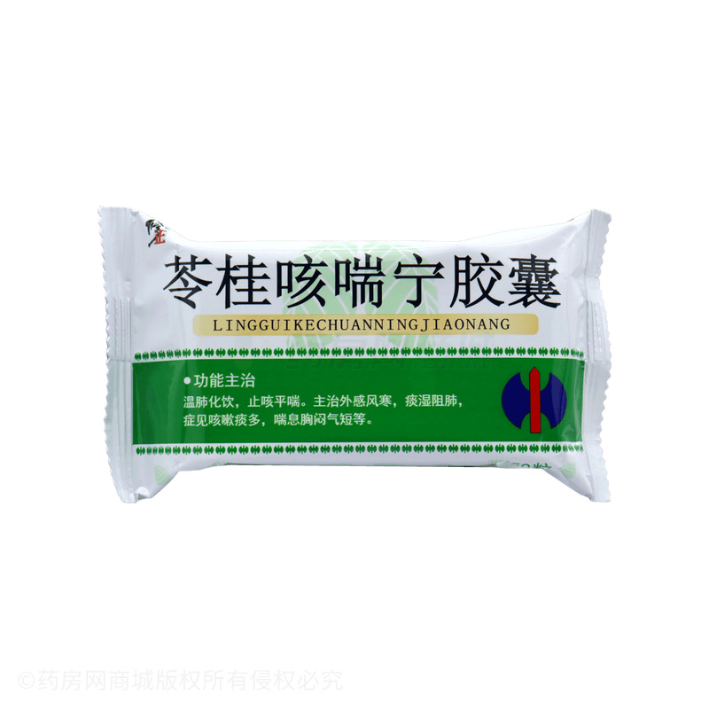 修正 苓桂咳喘寧膠囊 - 河南濟世