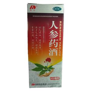 敖东 人参药酒(450ml/瓶)