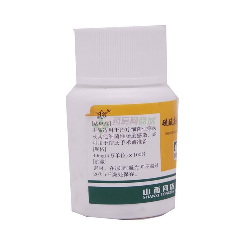 硫酸庆大霉素片