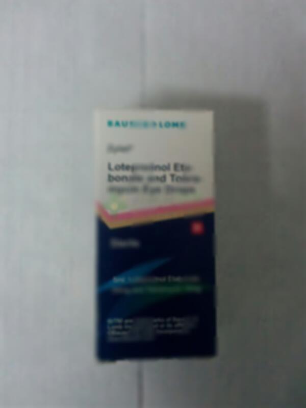 氯替潑諾妥布霉素滴眼液 - Bausch & Lomb Incorporated