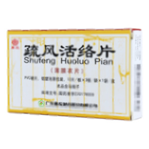 疏风活络片(广东嘉应制药股份有限公司)