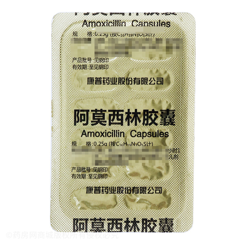 阿莫西林胶囊 - 康普药业