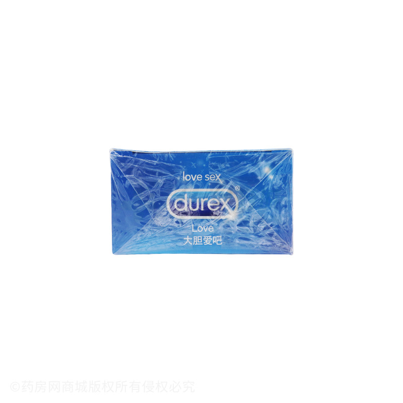 杜蕾斯·亲密薄·大胆爱·粉红色·香草香·平面型·天然胶乳橡胶避孕套