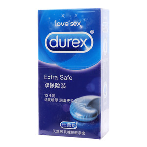 杜蕾斯·双保险装·无色透明·有香味·平面型·天然胶乳橡胶避孕套(青岛伦敦杜蕾斯有限公司)