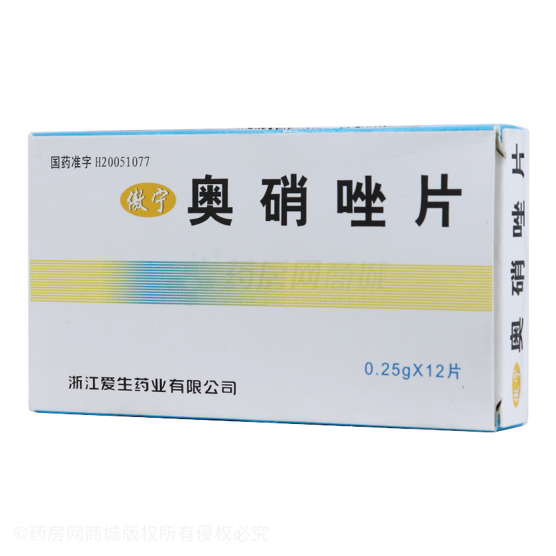25gx12片/盒价格_傲宁奥硝唑片说明书,功效与作用_安徽省阜阳市_安徽
