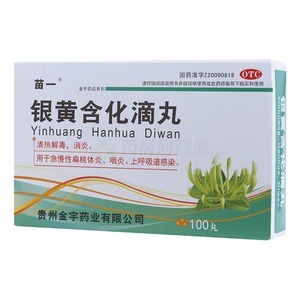 银黄含化滴丸(贵州金宇药业有限公司)