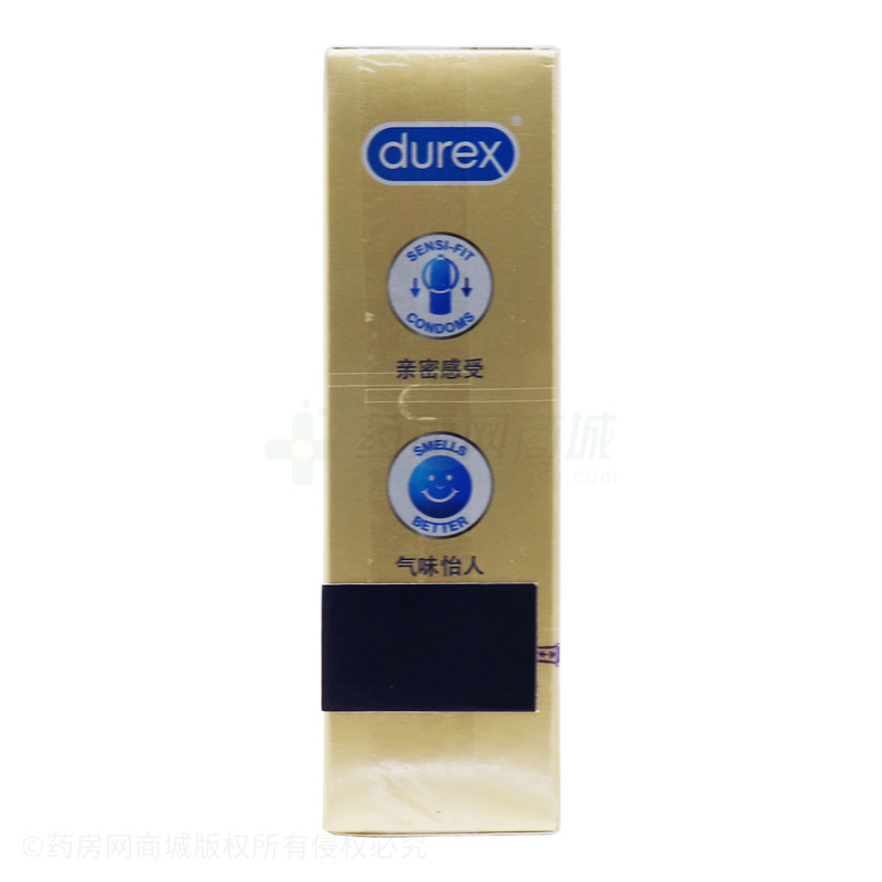 杜蕾斯·超薄装+倍爽超薄装(赠)·无色透明·有香味·平面型·天然胶乳橡胶避孕套 - 青岛伦敦杜蕾斯