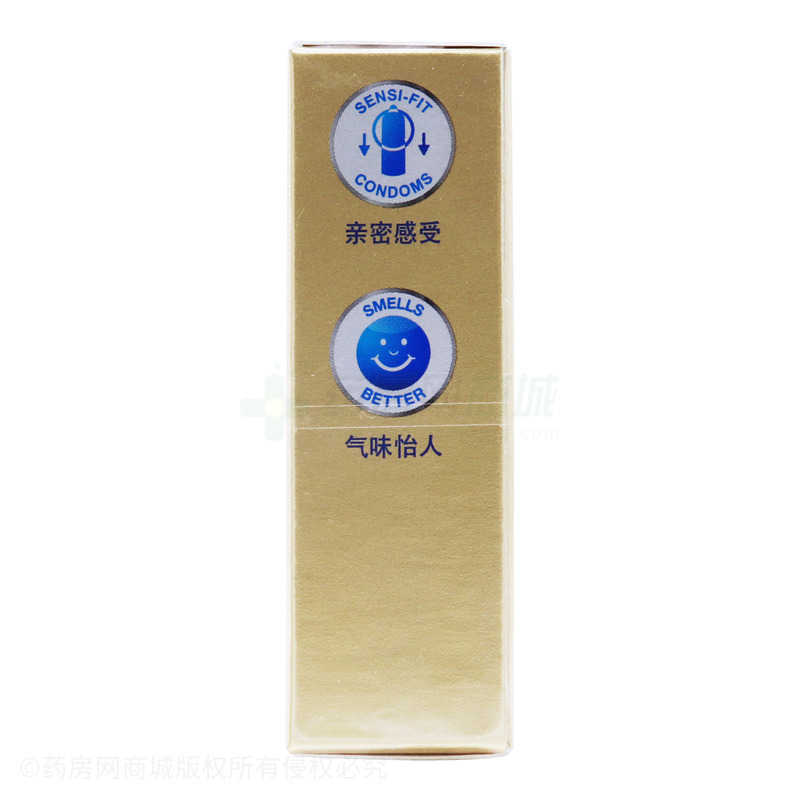杜蕾斯·超薄装·无色透明·有香味·平面型·天然胶乳橡胶避孕套