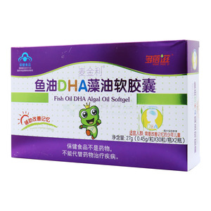 麦金利 鱼油DHA藻油软胶囊价格(麦金利 鱼油DHA藻油软胶囊多少钱)