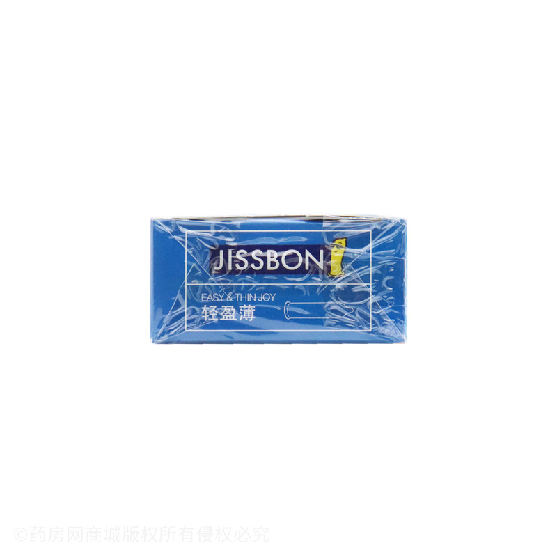 杰士邦·轻盈薄·光面型·天然胶乳橡胶避孕套