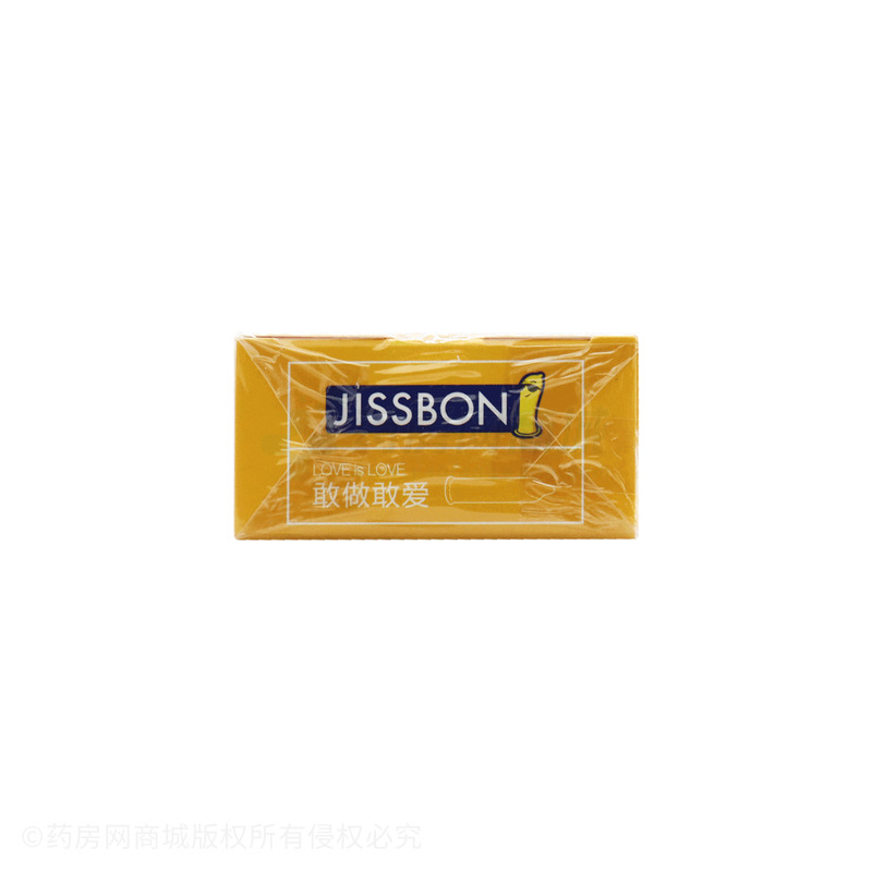 杰士邦·敢做敢爱·粉红色·光面型·天然胶乳橡胶避孕套 - 素瑞特斯
