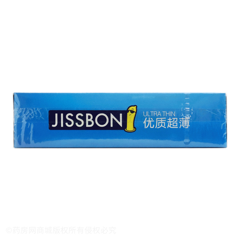 杰士邦·优质超薄·粉红色·光面型·天然胶乳橡胶避孕套