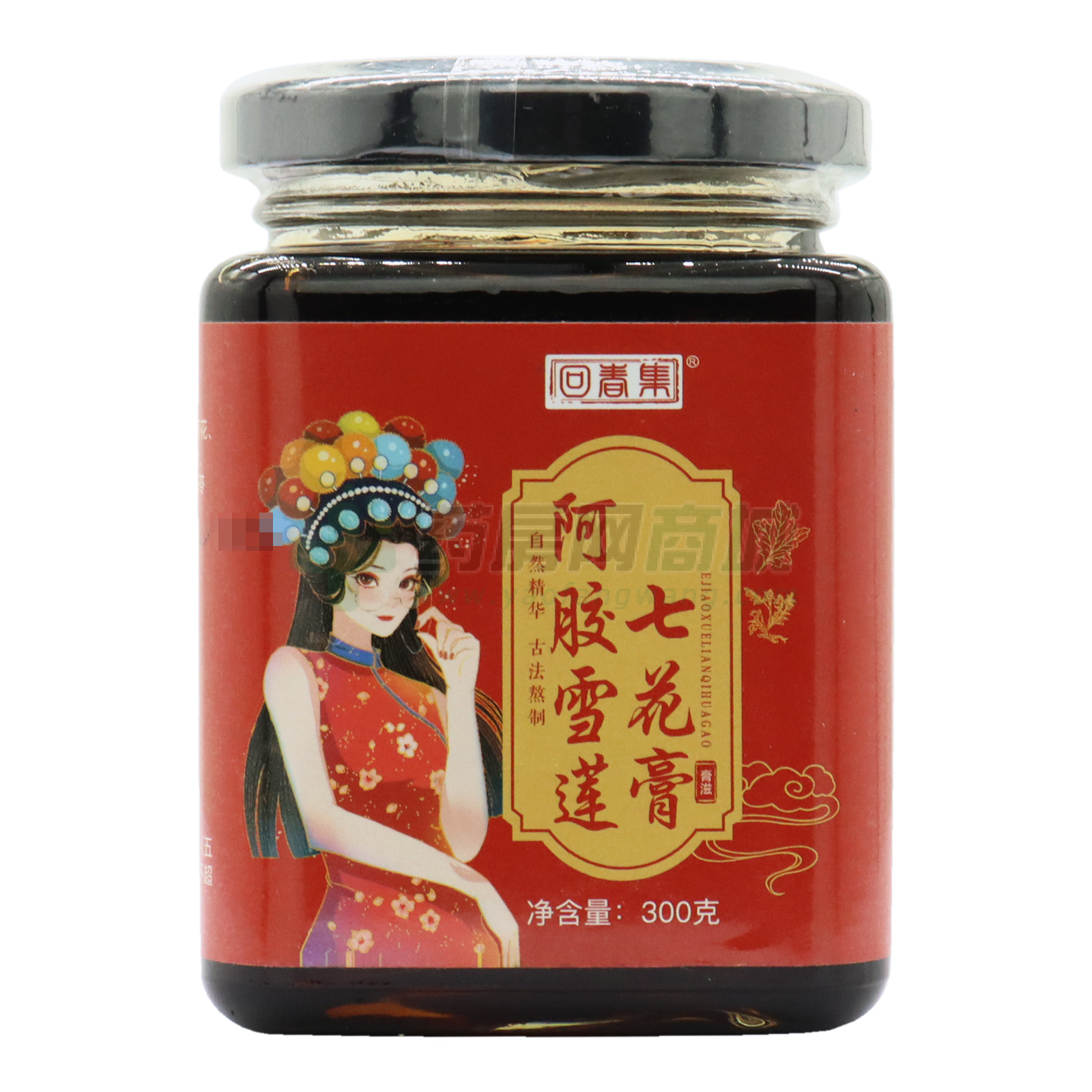 阿胶雪莲七花膏