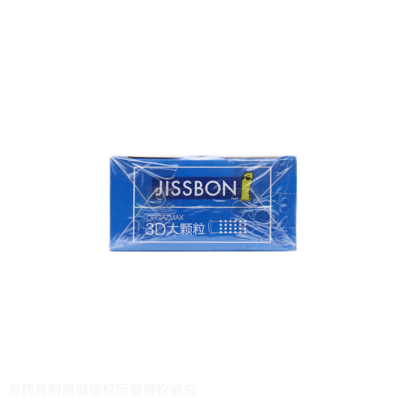 杰士邦·3D大颗粒·薄荷香·颗粒型·天然胶乳橡胶避孕套 - 素瑞特斯