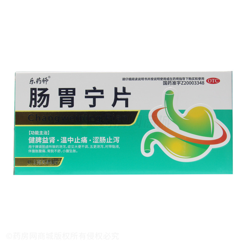 肠胃宁片 包装主图