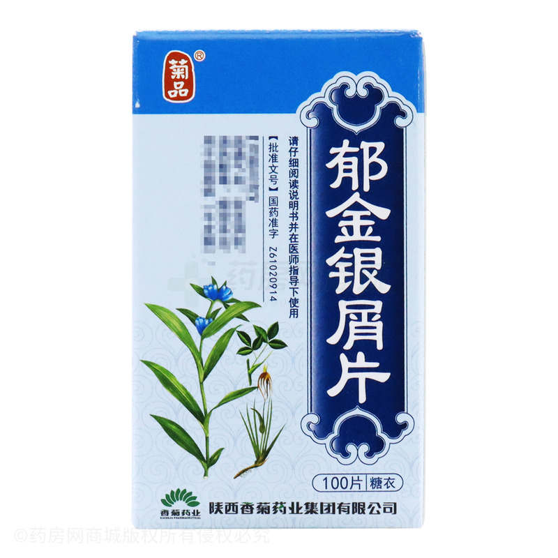 郁金银屑片 - 陕西香菊