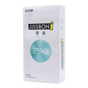 杰士邦·零感·超薄沁润·光面型·天然胶乳橡胶避孕套(素瑞特斯有限公司)