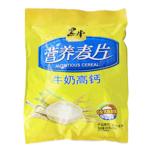黑牛 黑牛牛奶高钙营养麦片(揭阳市群程食品工业有限公司)-群程食品