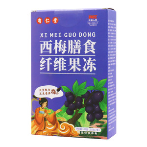 西梅膳食纤维果冻(15gx7袋/盒) - 安徽有仁