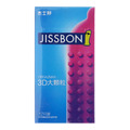 杰士邦·3D大颗粒·薄荷香·颗粒型·天然胶乳橡胶避孕套 包装侧面图1