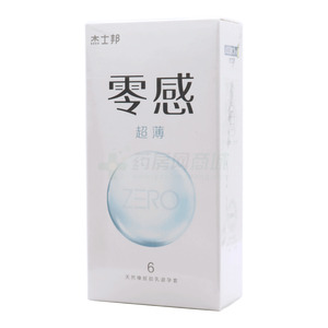 杰士邦·零感超薄·无香·光面型·天然胶乳橡胶避孕套(素瑞特斯有限公司)