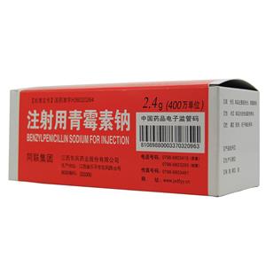 注射用青霉素钠(2.4gx10瓶/盒)