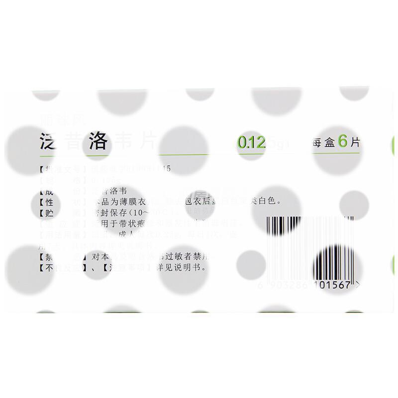 泛昔洛韦片 - 丽珠制药