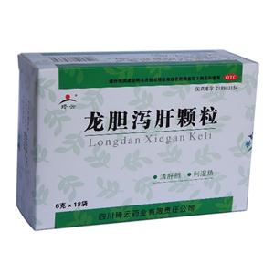 龙胆泻肝颗粒(6gx18袋/盒)