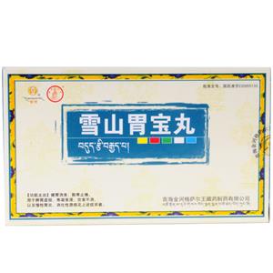 雪山胃宝丸(0.25gx12丸x2板/盒)