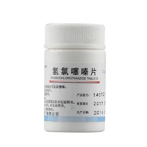 氢氯噻嗪片(25mgx100片/瓶)