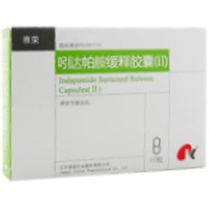 吲达帕胺缓释胶囊(Ⅱ)(江苏康缘药业股份有限公司)-江苏康缘
